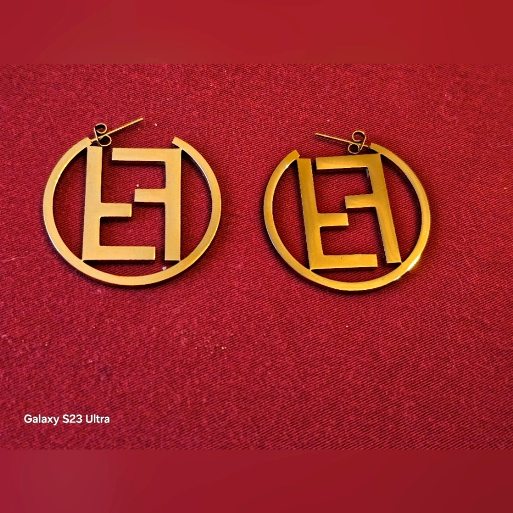 Fendi style earrings